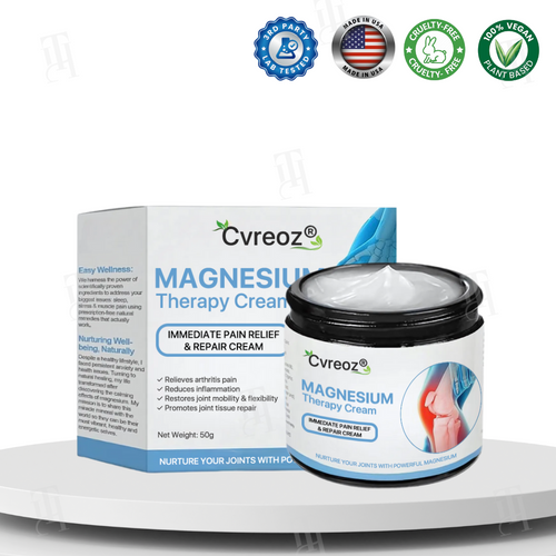 Official Store: Cvreoz® Magnesium Therapy Cream | FDA-approved. Doctor recommended.