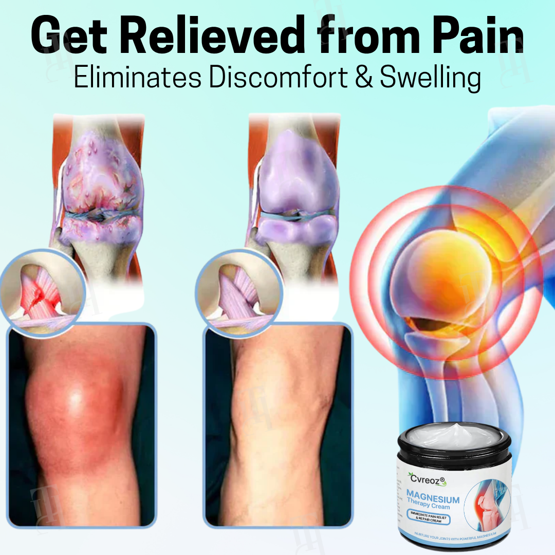 Official Store: Cvreoz® Magnesium Therapy Cream | FDA-approved. Doctor recommended.