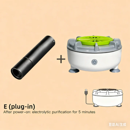 Billhol® UV Black Light Flashlight for Vegetable Inspection