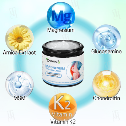 Official Store: Cvreoz® Magnesium Therapy Cream | FDA-approved. Doctor recommended.