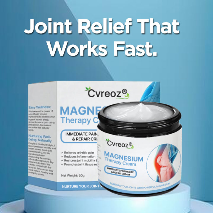 Official Store: Cvreoz® Magnesium Therapy Cream | FDA-approved. Doctor recommended.